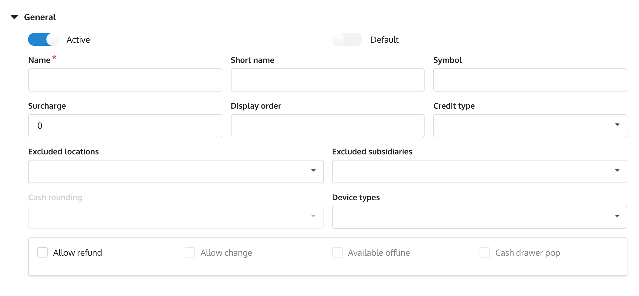 Add Tyro payment